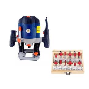 Tupia Coluna 12Mm 1600W Completa. Pinça 6 E 8Mm E Acessórios
