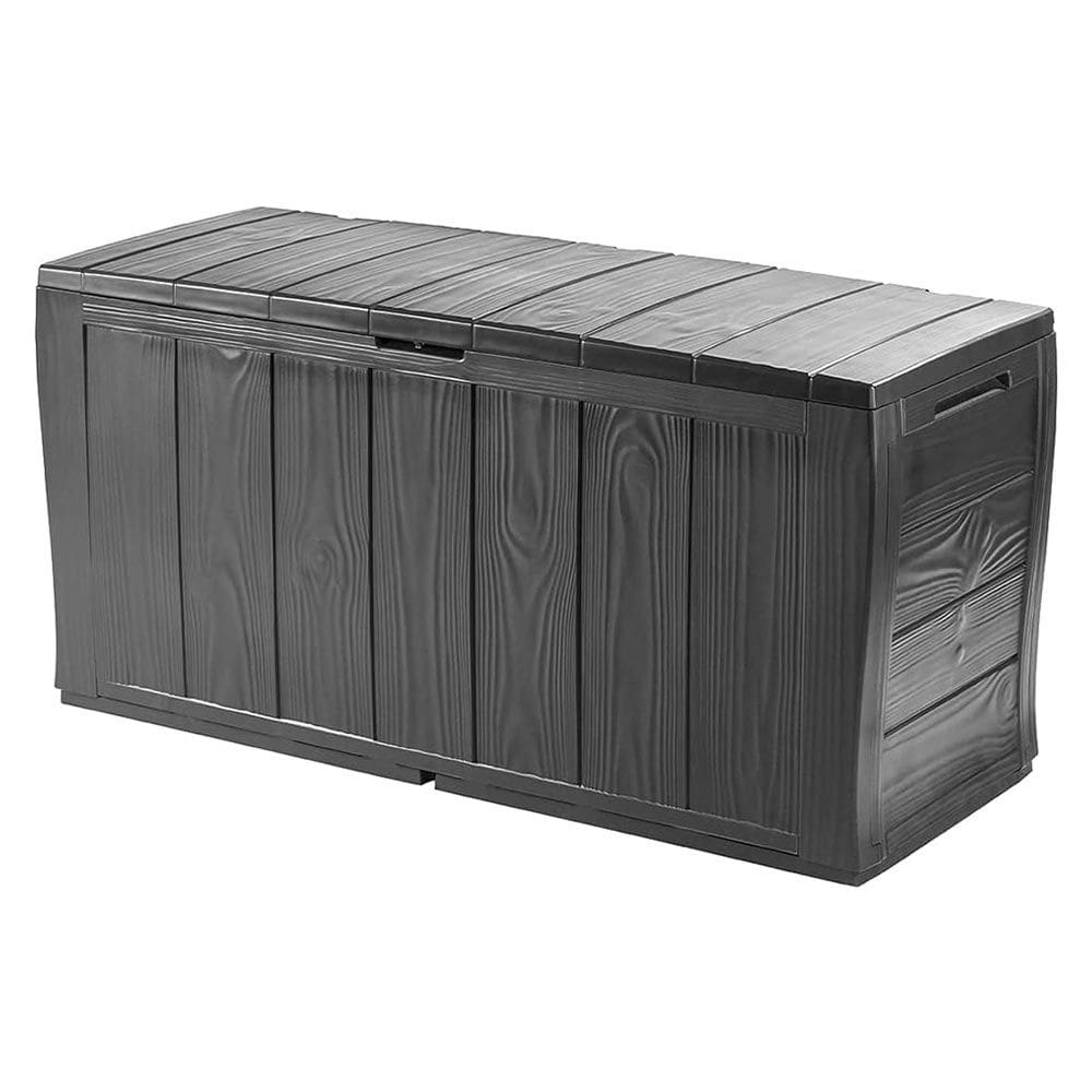 Baú Organizador Sherwood 270l Grafite Box Keter