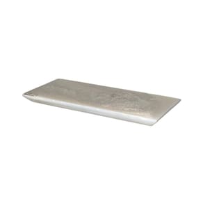 Bandeja Slim 12X28cm Em Resina Madreperola