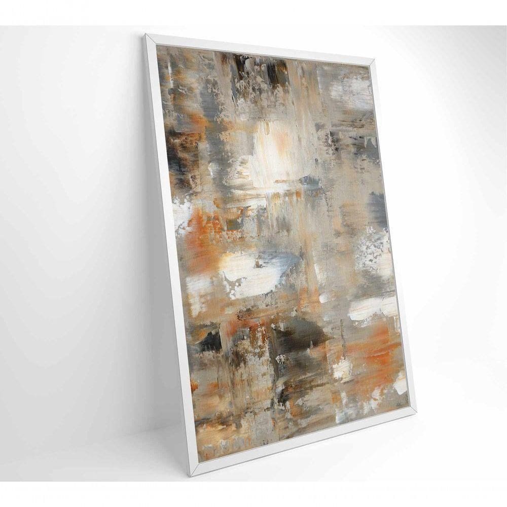 Quadro Arte Pintura Neutra Medidas 40x60 Cm Tipo De Impressão Tecido Canvas