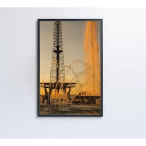 Quadro Torre De Tv Em Brasília Medidas 80x120 Cm Tipo De Impressão Vidro Acrílico