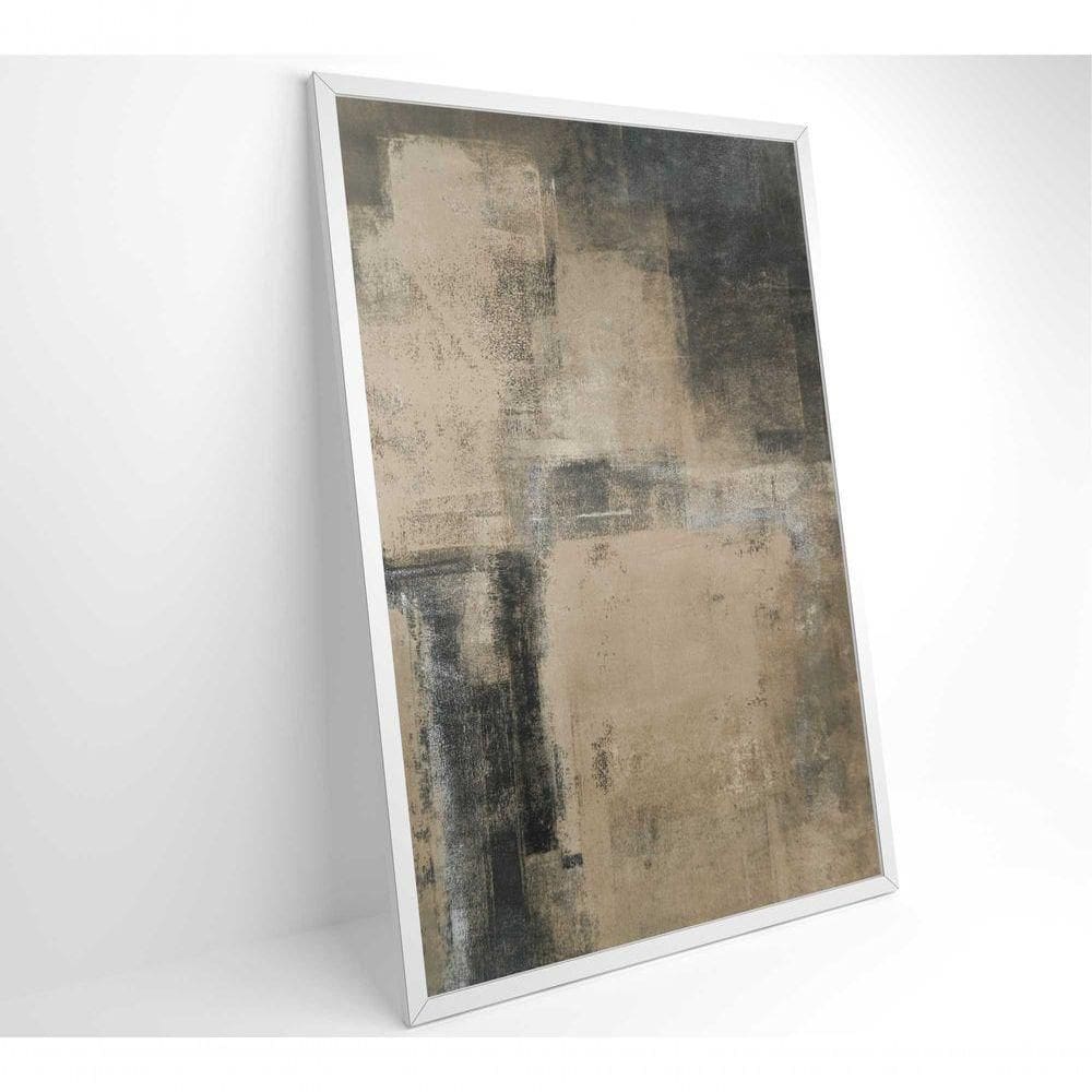 Quadro De Arte Pintura Abstrata Clara Medidas 80x120 Cm Impressão Tecido Canvas