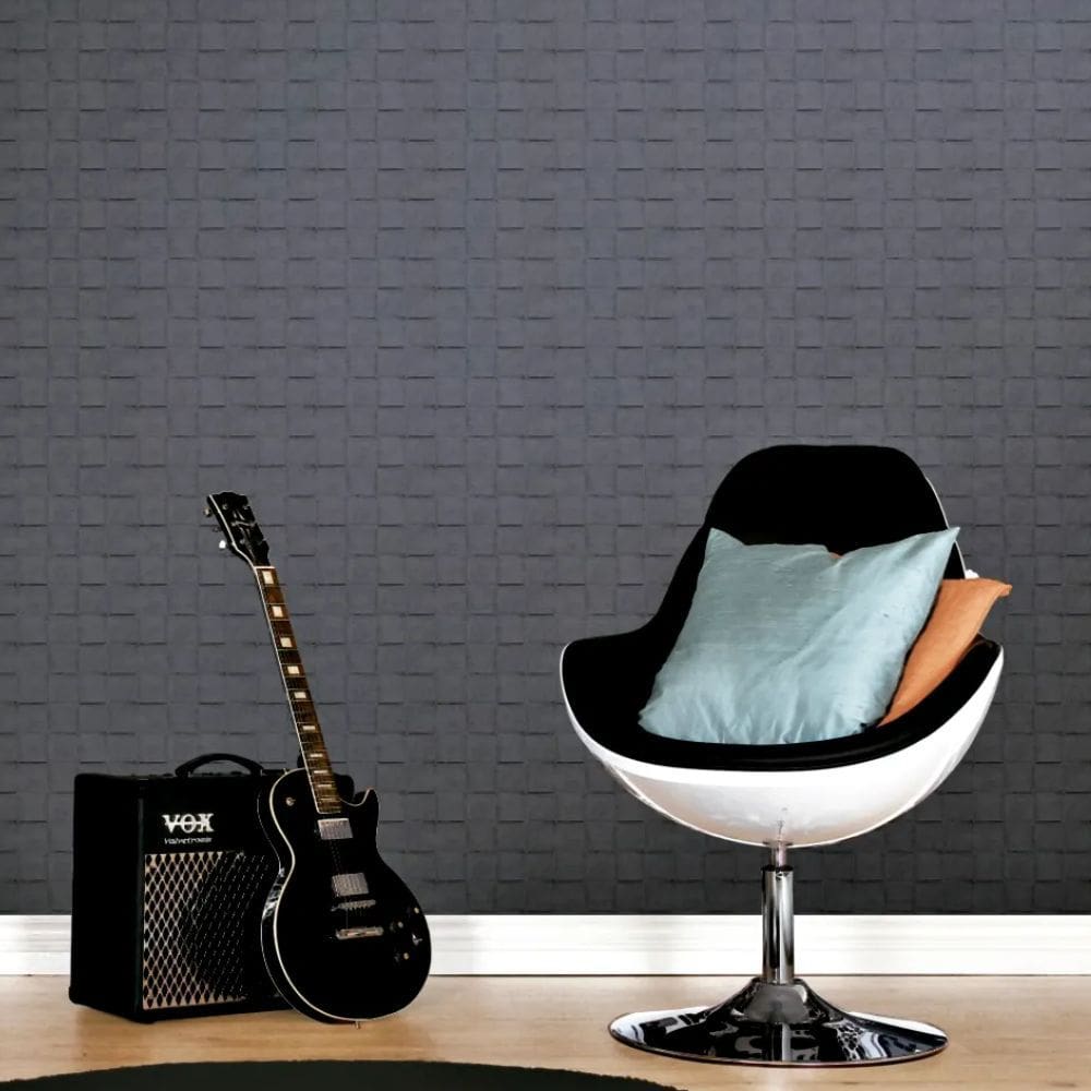 Papel de Parede VIP Geométrico Cinza VIP1066