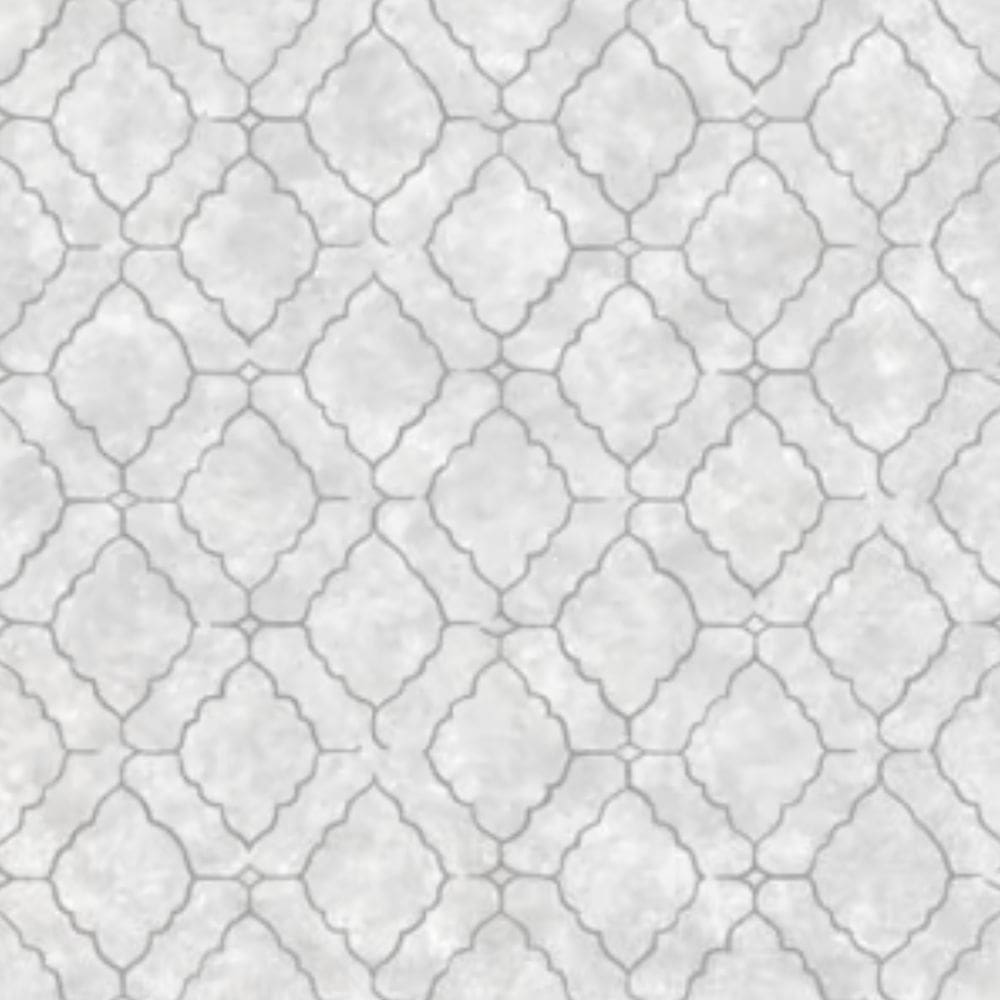 Papel de Parede VIP Geométrico Cinza e Prata VIP1032