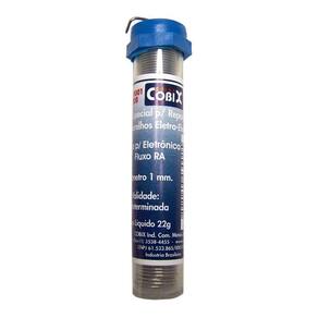 Solda Tubinho Cobix Azul 22 Gramas