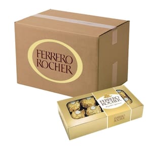 Chocolate 10 Caixas De 8 Unidades Bombom Ferrero Rocher