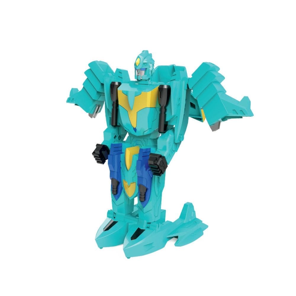 Carro Robô Fuzion Max Aqua Prime Transformável Multikids - BR2244