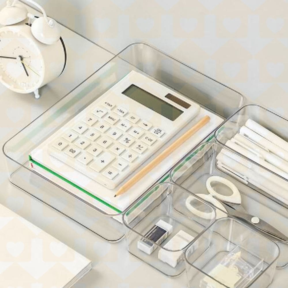 Organizador Multifuncional Quadrado Medio Gavetas Cozinha 2 UN