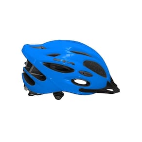Capacete Ciclismo Gta Mtb Inmold Start Com Led - Azul 54-58