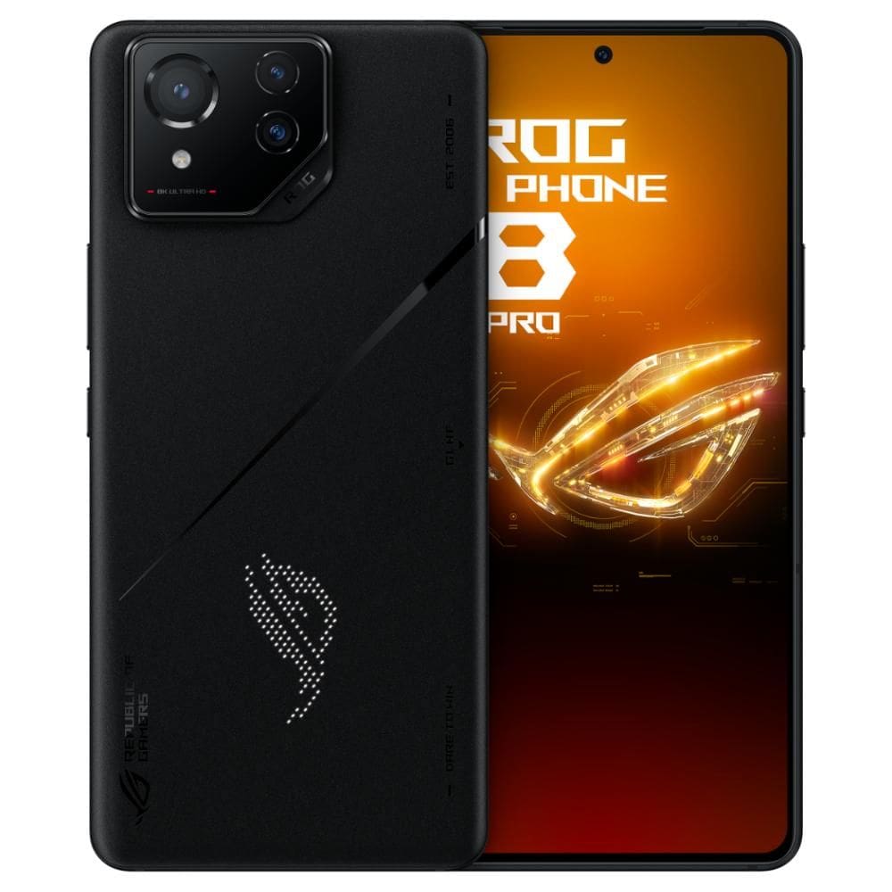 Smartphone ASUS ROG Phone 8 Pro 512GB 5G Snapdragon 8 Gen 3 16GB Ram Tela 6,78" 165Hz Câm Tripla 50MP+32MP - Black