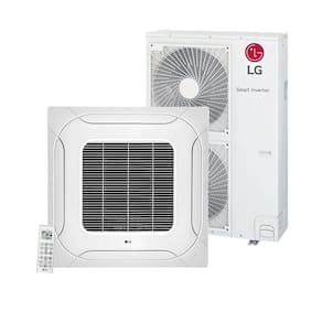 Ar Condicionado Split Cassete 4 Vias Inverter LG 47000 BTU/h Quente e Frio Monofásico ATNW48GMLP1.ANWZBR1 – 220 Volts