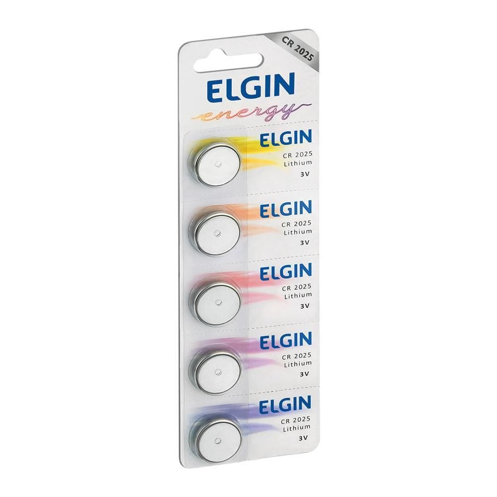 Bateria De Lithium Elgin Cr2025 Botao 3V