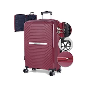 Mala De Viagem Media 23Kg Em Polipropileno Expansível E Tsa