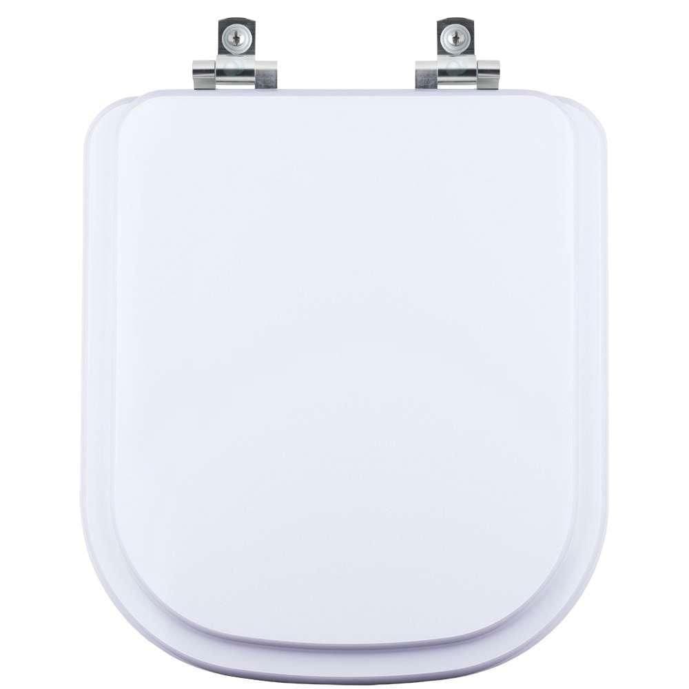 Assento Sanitário com Fechamento Lento Lyon Branco para vaso Sensea