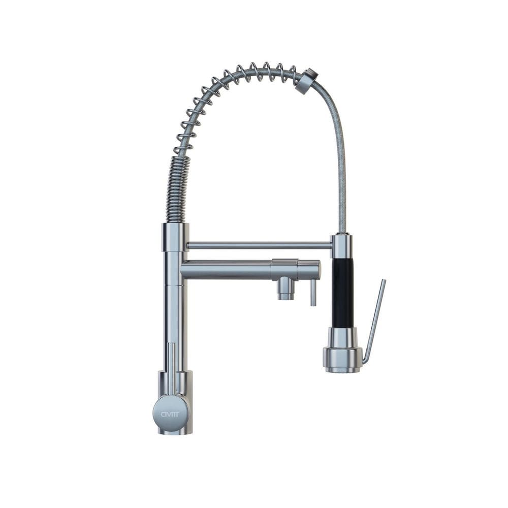 Torneira Cozinha Gourmet Monocomando Cromada 50 Cm Duas Saídas Cromada