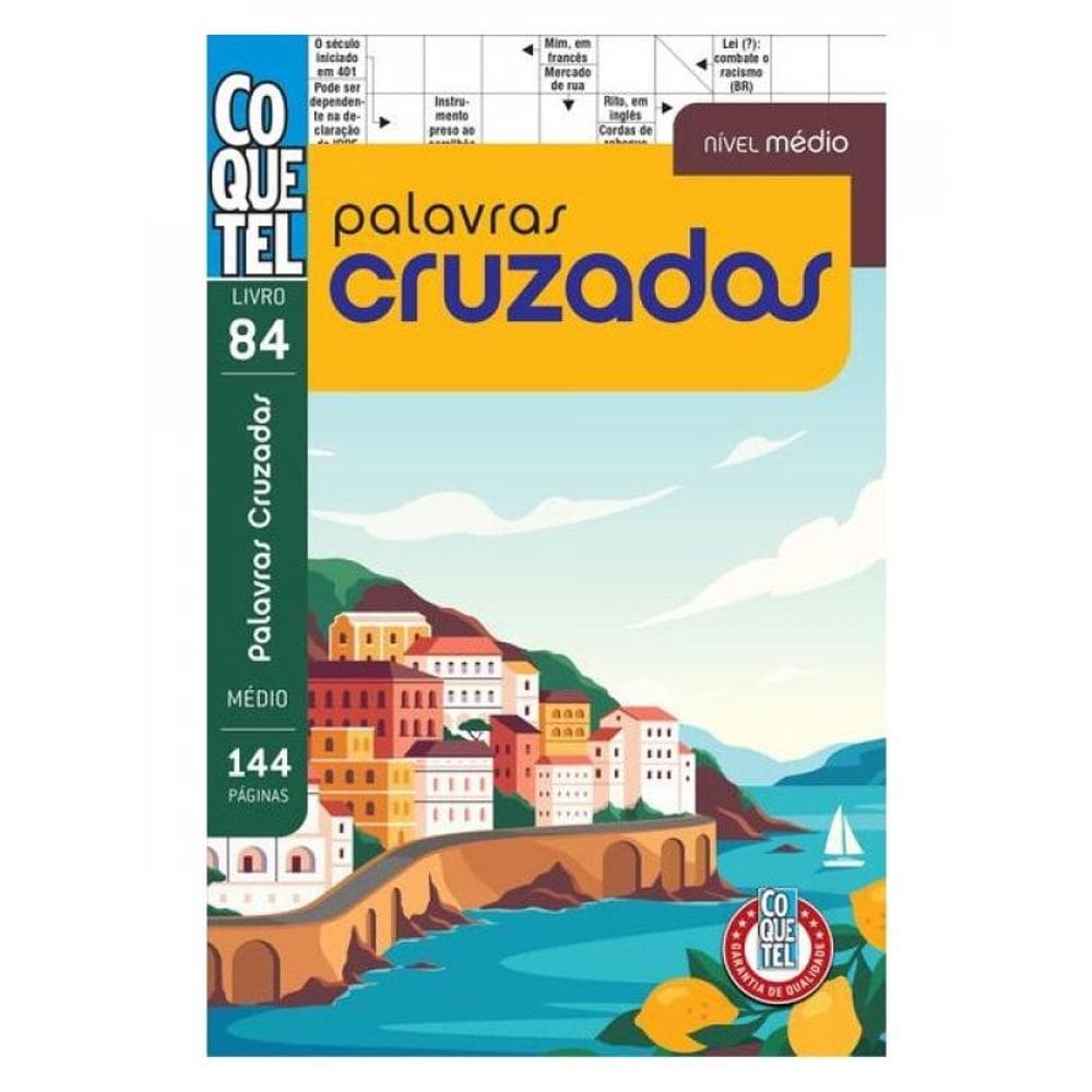 Livro Coquetel Pal Cruz Médio 84
