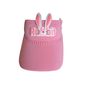 Boné Viseira Elástico Rosé - Tamanho Único Infantil