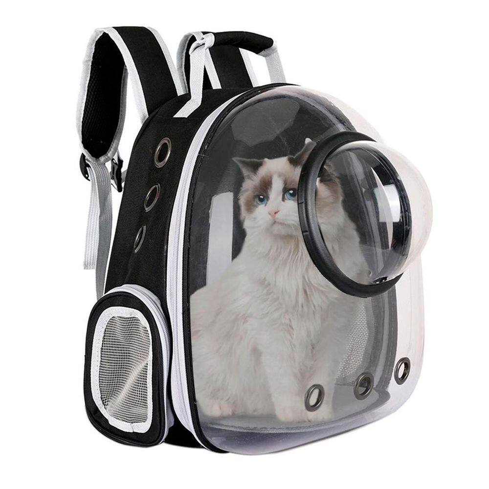 Mochila Para Gato E Cachorro Com Bolha Transparente