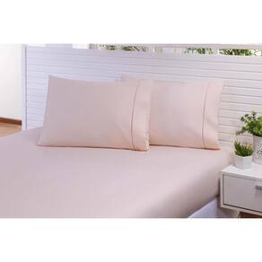 Kit 10 Fronhas 70X50Cm Percal 100% Algodão 180 Fios Ponto