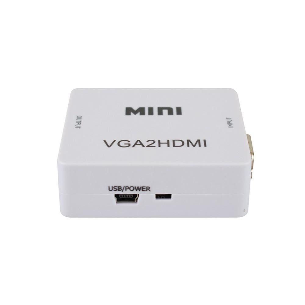 Conversor Evus Vga Para Hdmi Porta Entrada P2 3.5Mm C-083