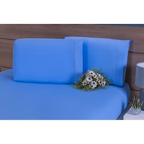 Kit 12 Fronhas 70X50Cm Percal 100% Algodo 300 Fios Ponto