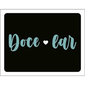 Kit 3 Placas Doce Lar 36X46