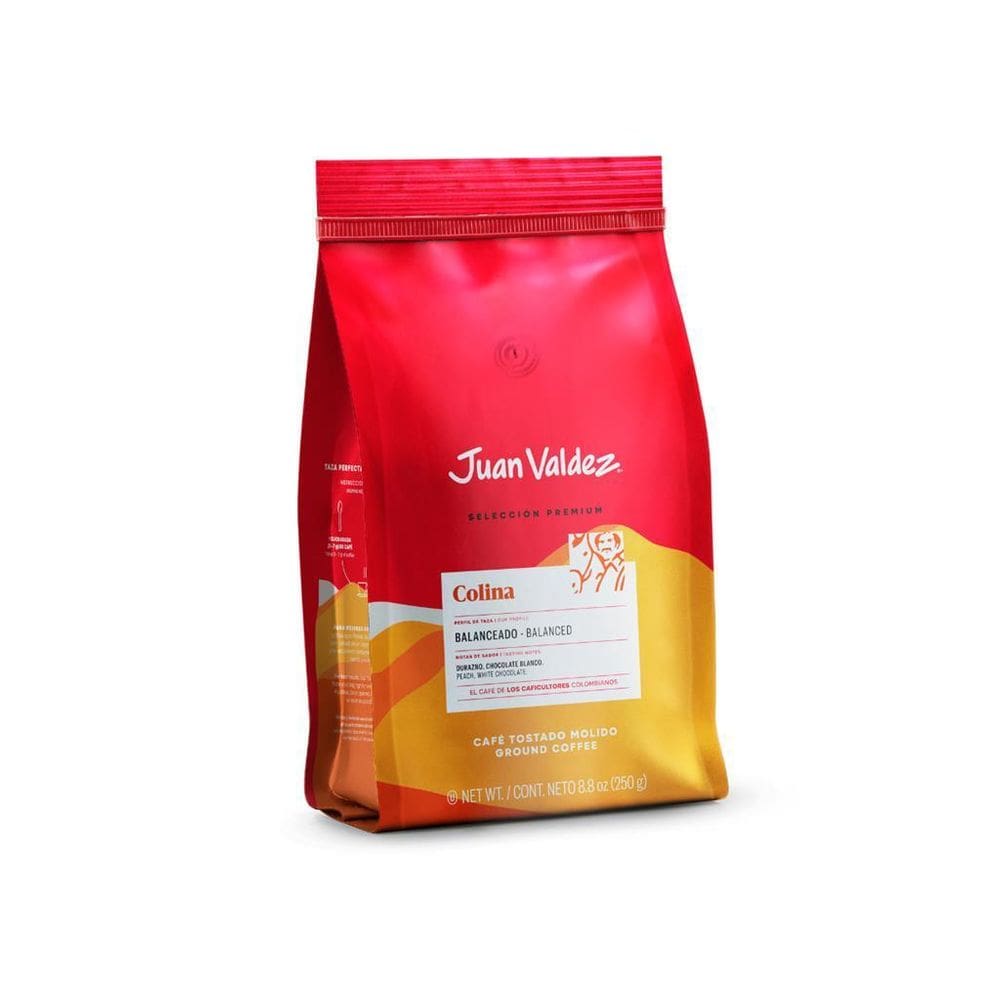 Café Moído Colina 250G Colombiano Juan Valdez