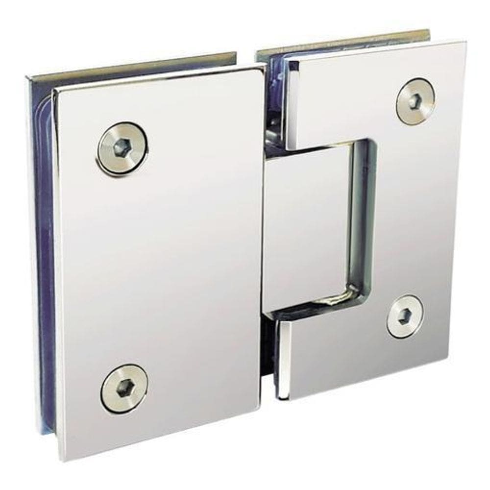 Kit 2 Dobradiças 1010 Inox 180º Porta E Box Vid/Vid Gv48 Aco