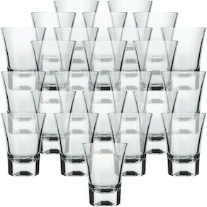Kit 24 Copo Vidro Shot Dose Bebida Bar Tequila Vodka Cachaça