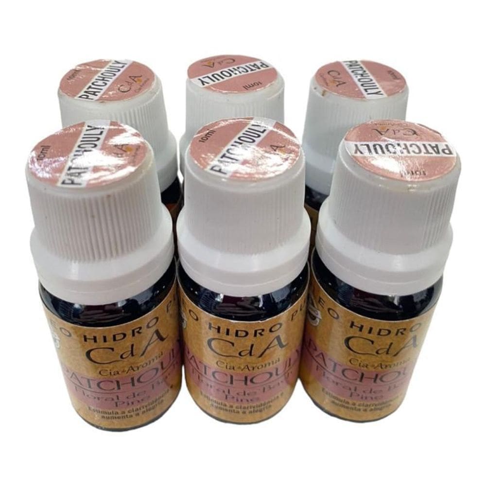 Box Kit 6 Óleos Hidrossolúveis 10Ml-Escolha O Seu Aroma