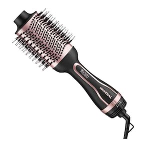Escova Secadora Mondial 1200W Ceramica Ions Brack Rose 110V