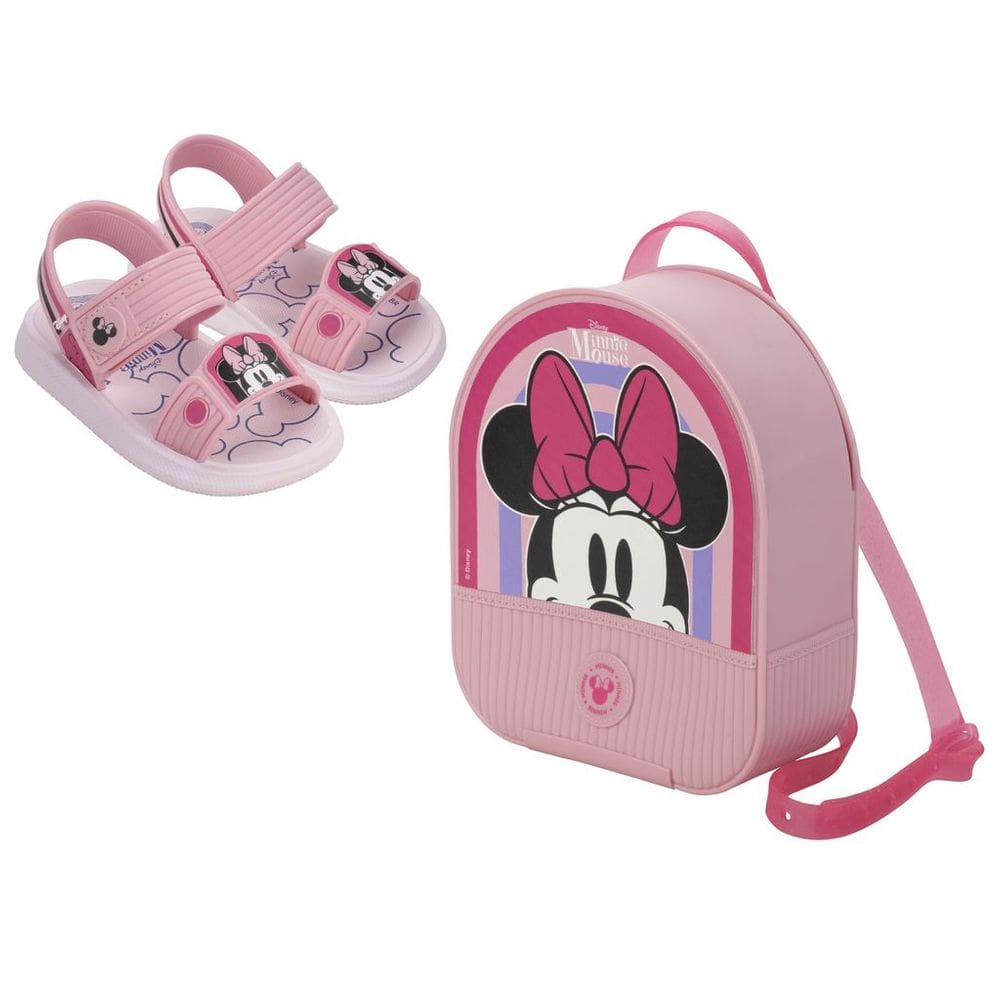 Sandália Infantil Menina Grendene Kids Disney Mochila Promo