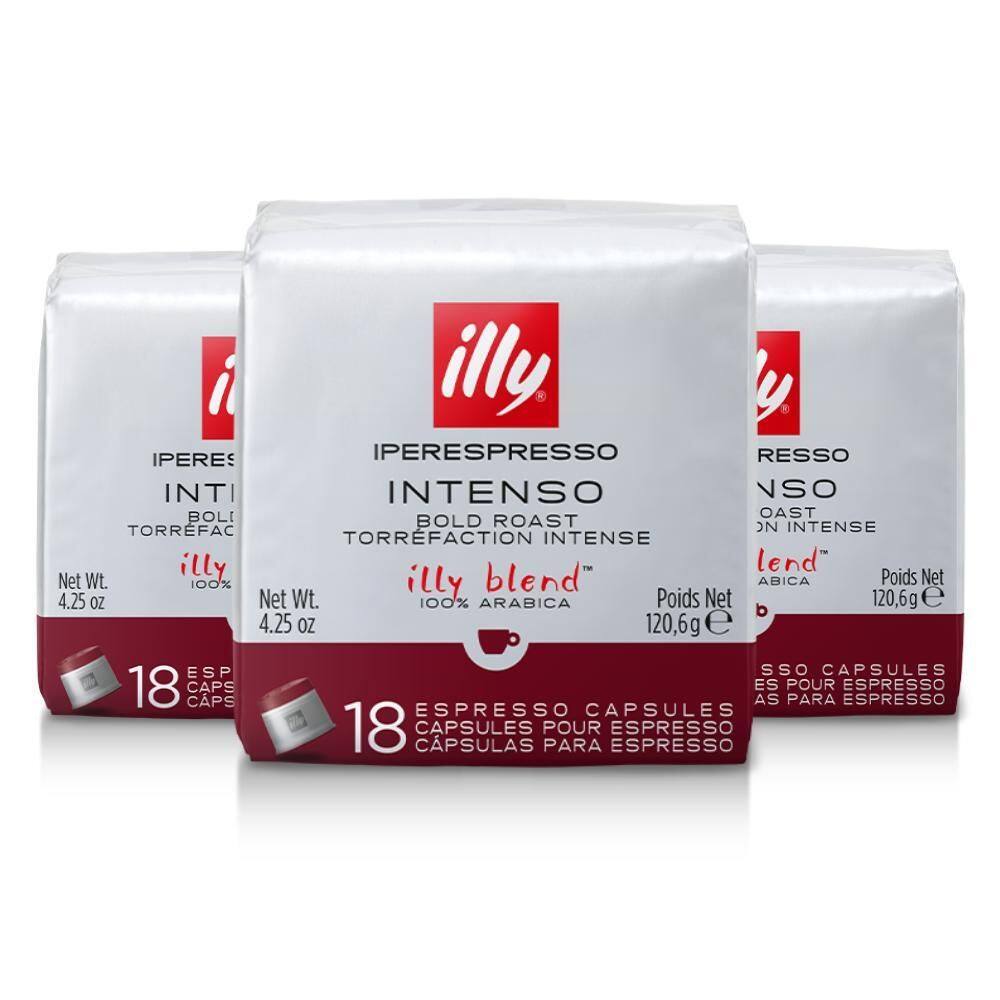 54 Cápsulas, Café Illy Blend, Intenso Illy Iperespresso