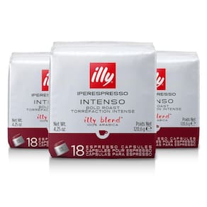 54 Cápsulas, Café Illy Blend, Intenso Illy Iperespresso