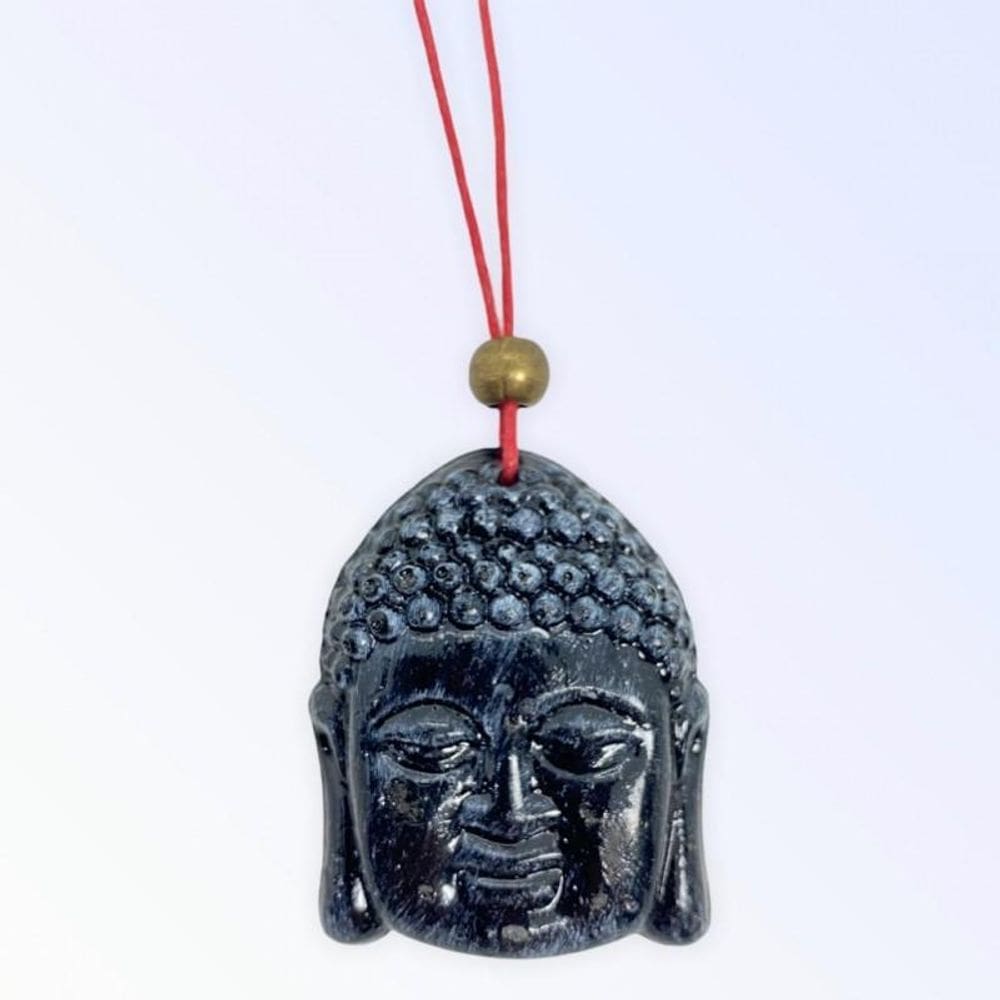 Buda Feng Shui 7 Contas Color Para Pendurar - Escolha A Cor