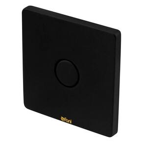 Acabamento para Válvula de Descarga Fani Preto Fosco 590 BK