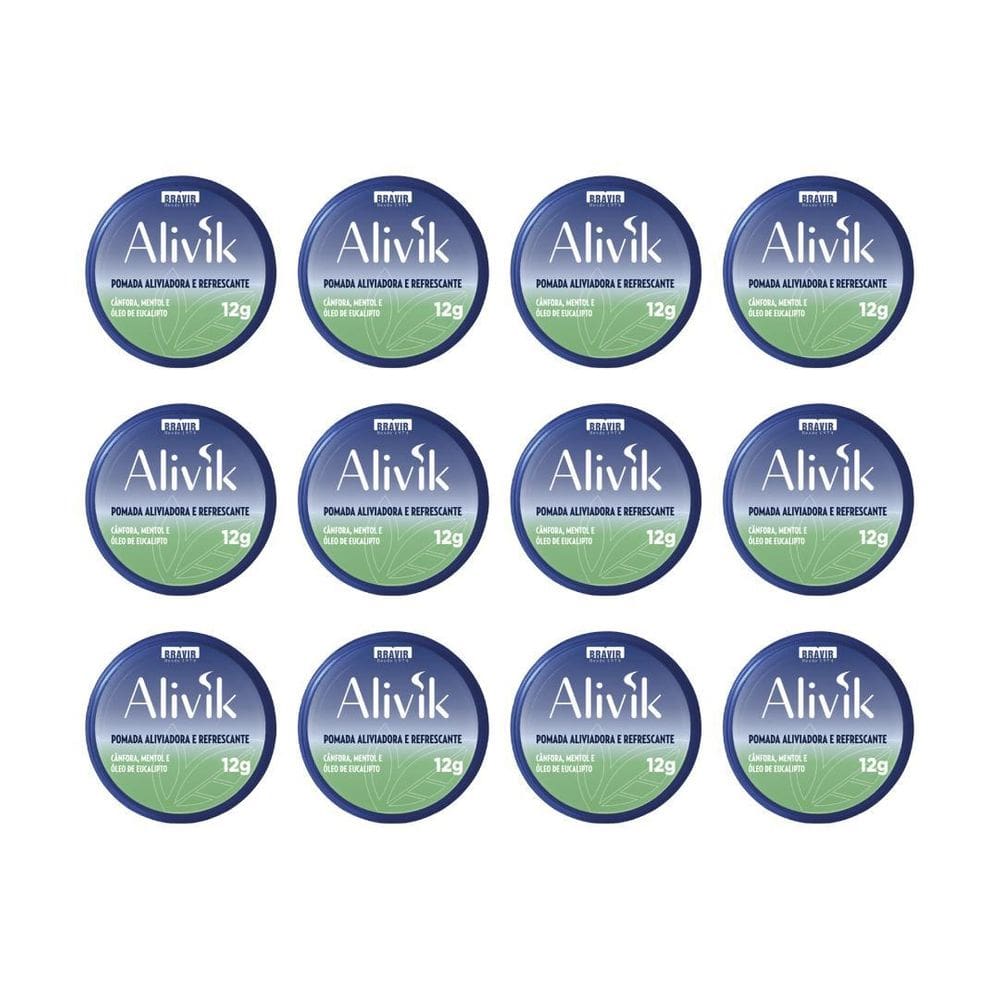 Kit Bravir Alivik 12G Com 12