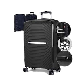 Mala De Viagem Bordo 10Kg Tulum Expansvel E Cadeado Tsa
