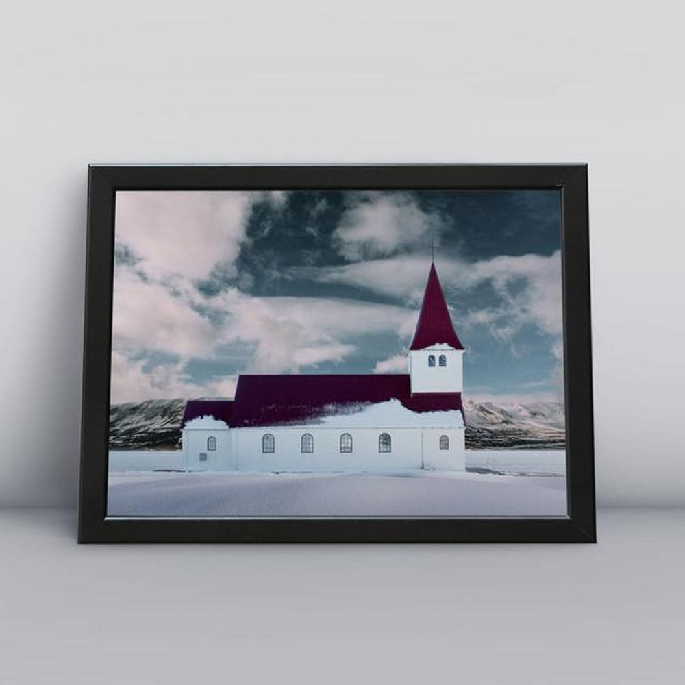 Quadros TAC Religião Cristã 096 - 20x30cm - MDF - Colorido