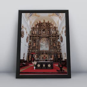 Quadros TAC Religião Cristã 049 - 20x30cm - MDF - Colorido