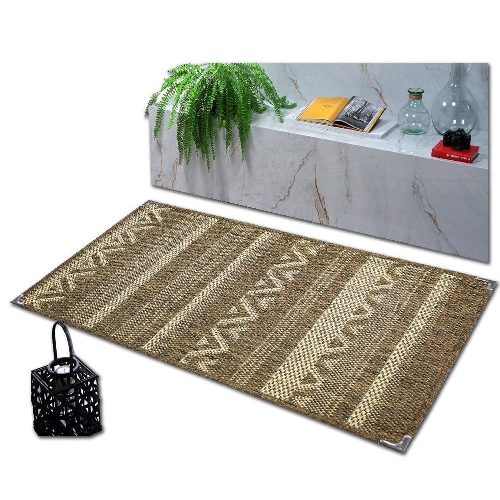 Tapete Sisal Grande Antiderrapante Sala 2,00X2,50 Modelos S-