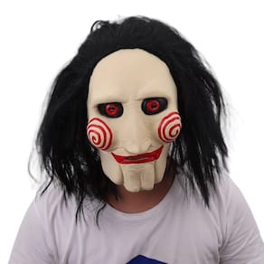 Máscara Jigsaw Filme Jogos Mortais Latex Halloween Látex