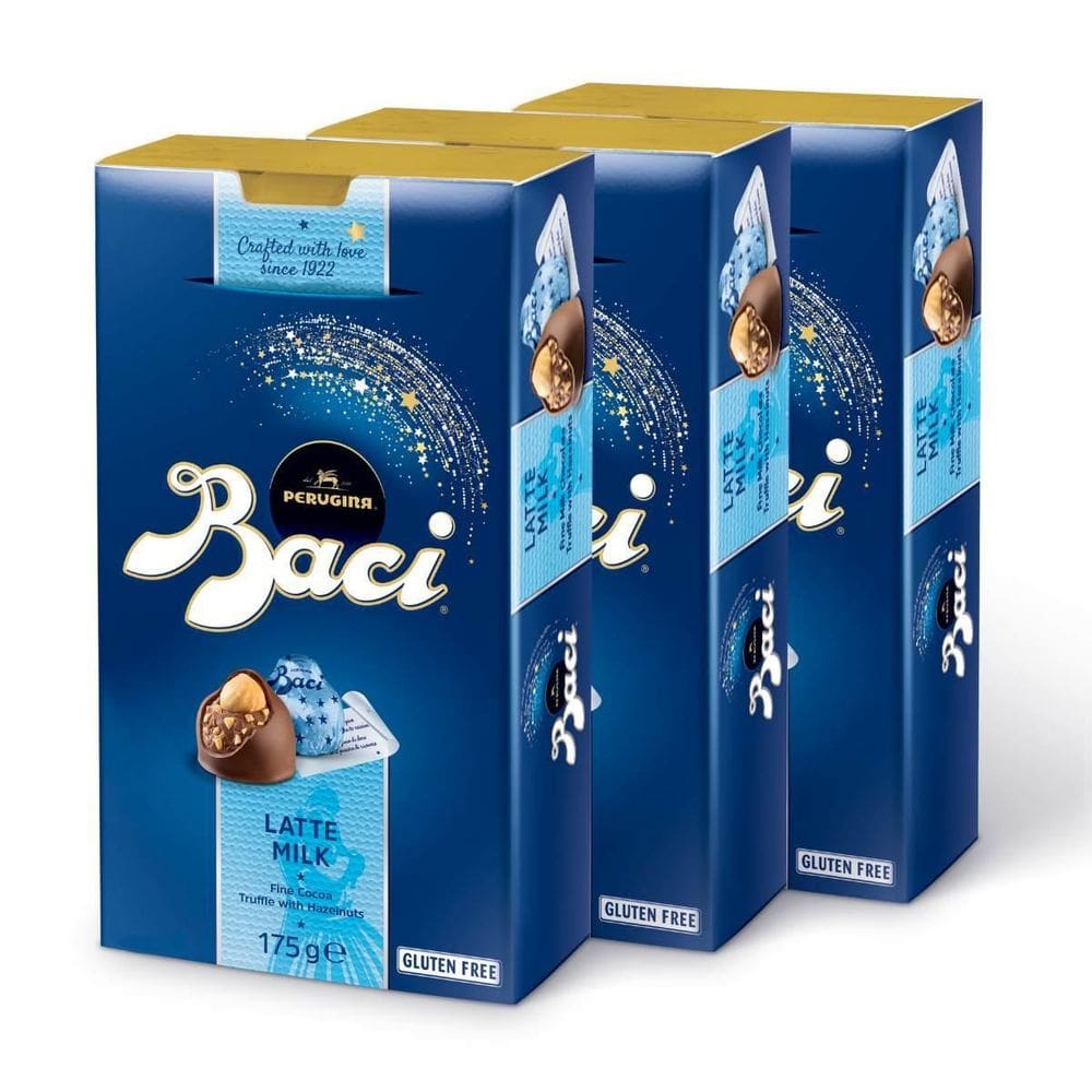 Chocolate Italiano Bombom Leite Baci Perugina 3 Caixas 175G