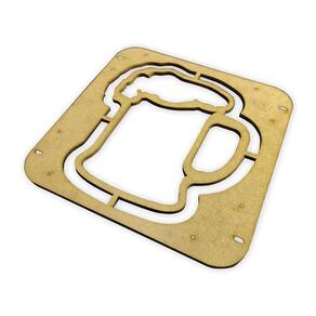 Gabarito Guia Tupia Fabricar Petisqueira Caneca Chopp