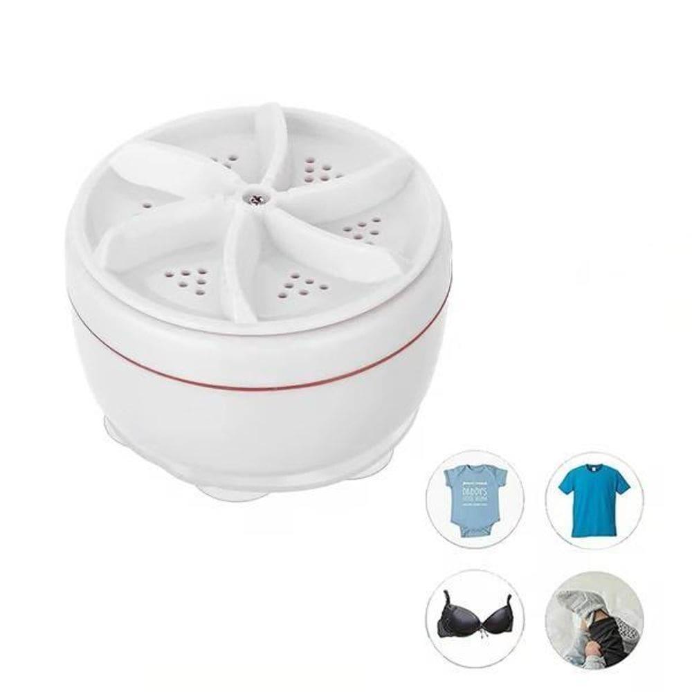 Mini Lava Frutas Legumes Portátil Maquina De Lavar 2 Em 1