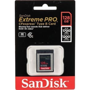 Cartão Memória Cfexpress 128Gb Extreme Pro Type B