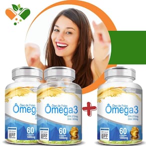 Compre 2 Leve 3 Ômega 3 1000Mg 60 Cápsulas