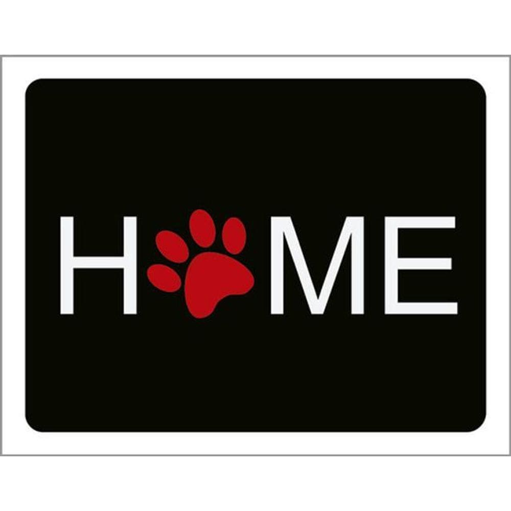 Kit 3 Placas Home Patinhas 36X46