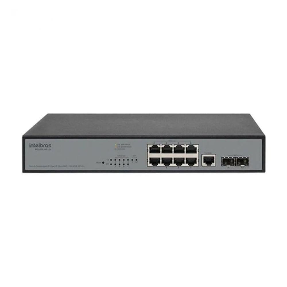 Switch Gerenciavel 8p Gigabit 10-100-1000 + 2p Mini Gbic Sg 1002 Mr L2+ 4760041