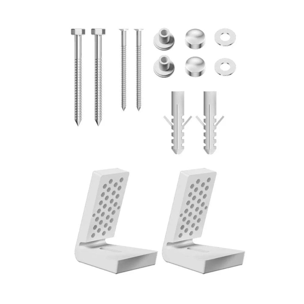 Kit Para Fixação Lateral De Bacias E Bides Deca Cromado Sp.121.01